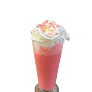 Полуничний гарячий шоколад